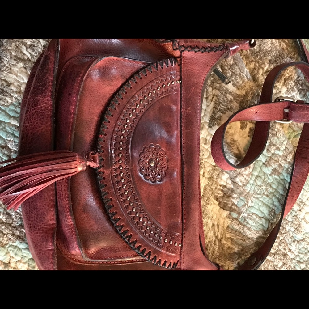 Patricia Nash Leather Cross Body Bag